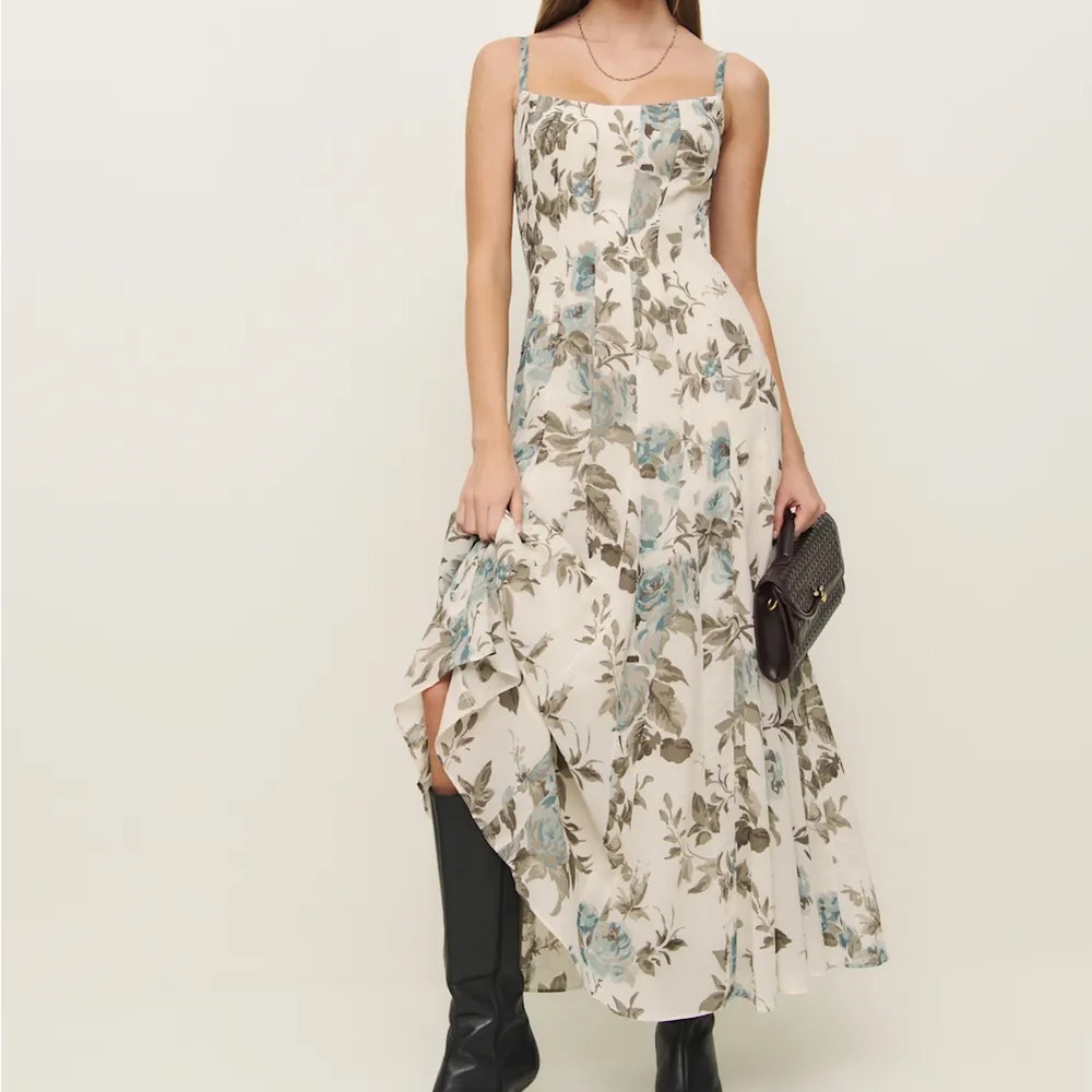 Reformation Katalina Dress Ivory - Size 6